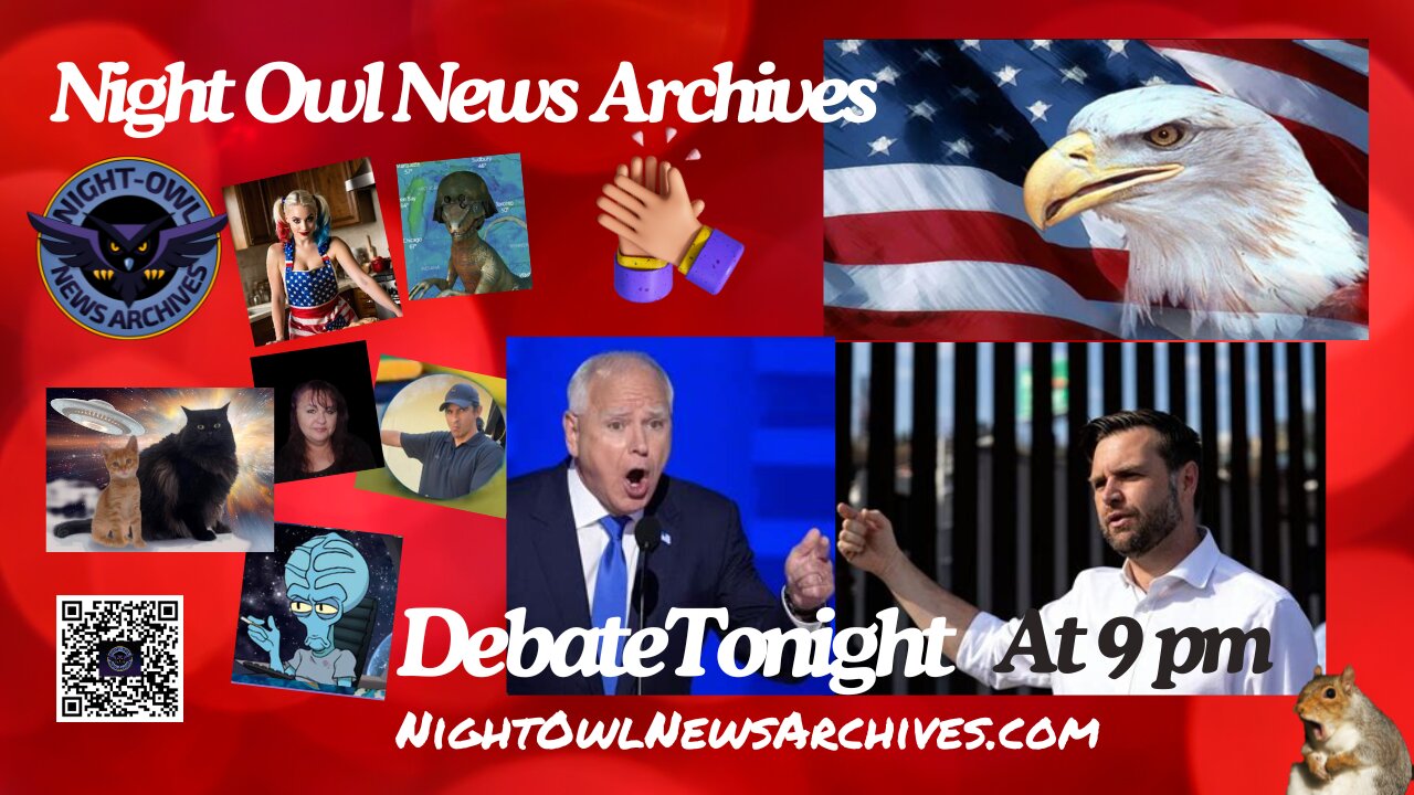 VP Debate on Night Owl News Archives - 10/01/2024