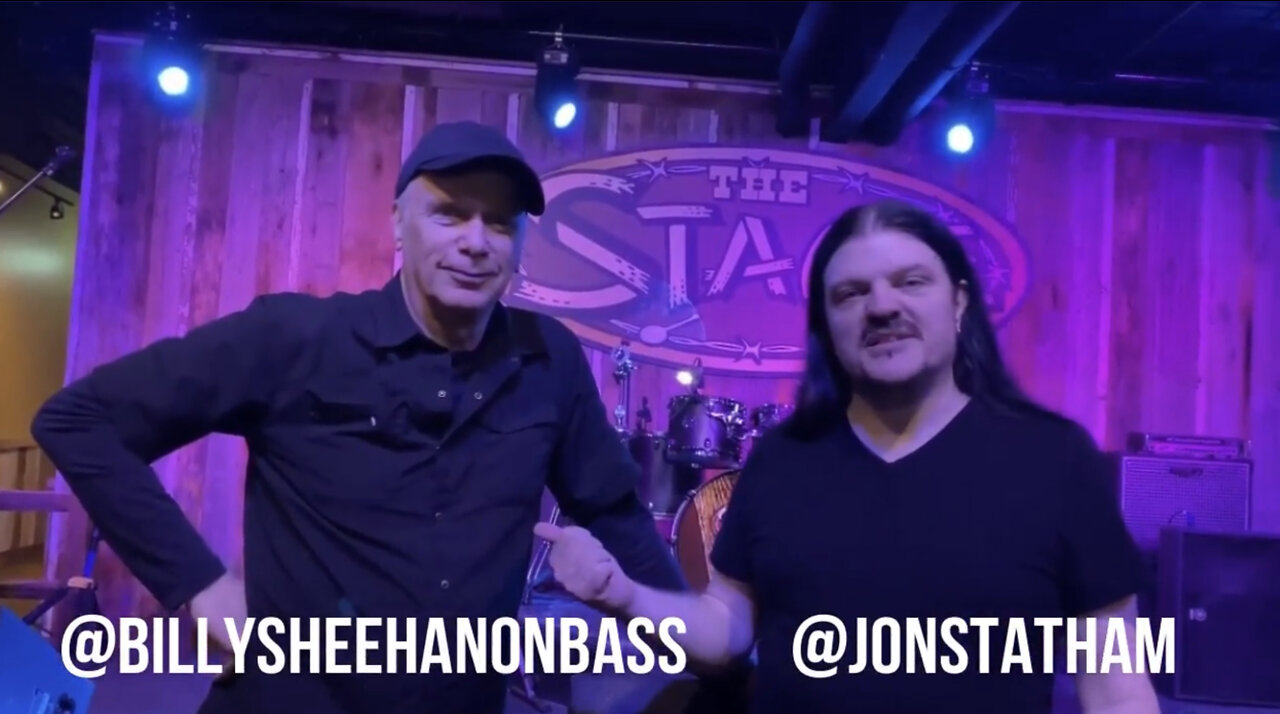Jon Statham & Billy Sheehan talk about Jon's upcoming album