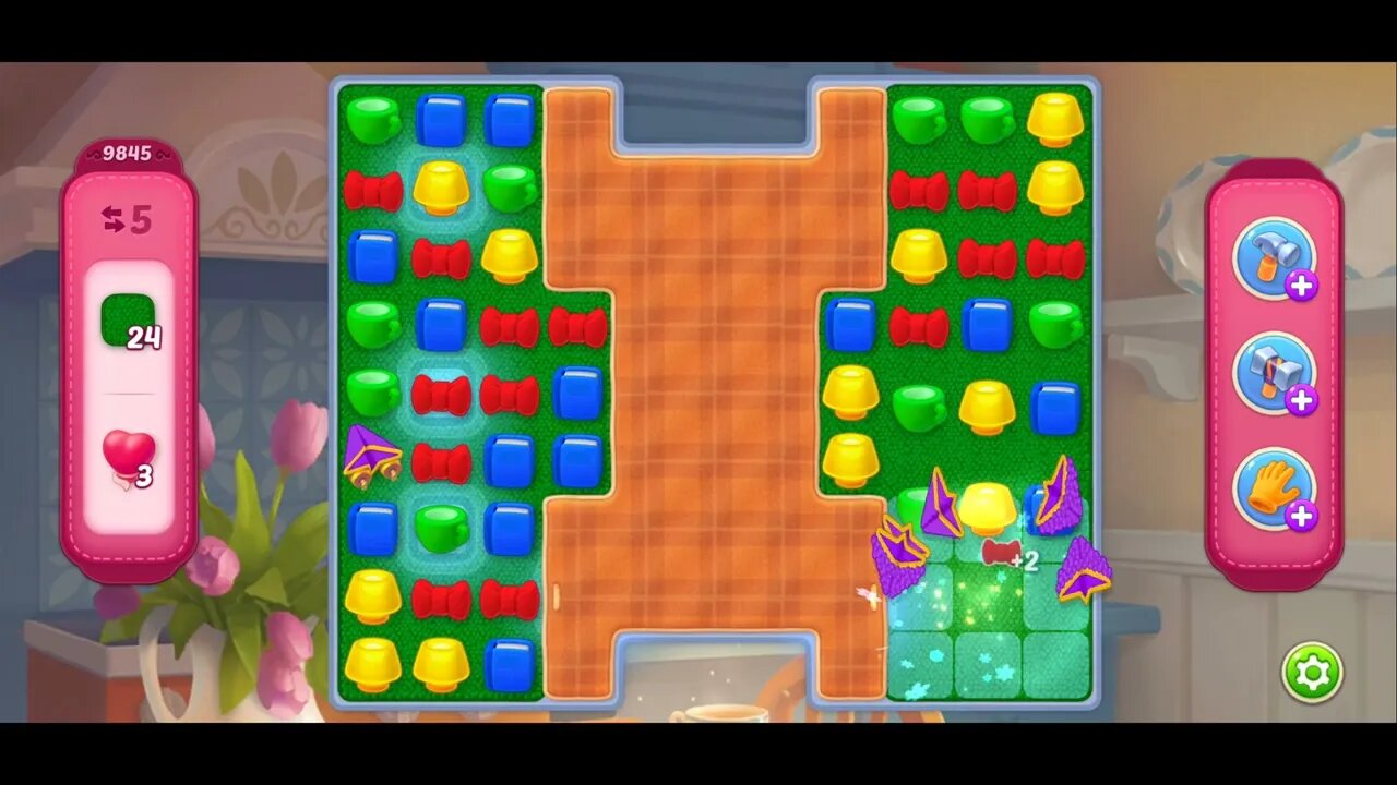 Playrix Homescapes Gameplay Walkthrough Level 9845