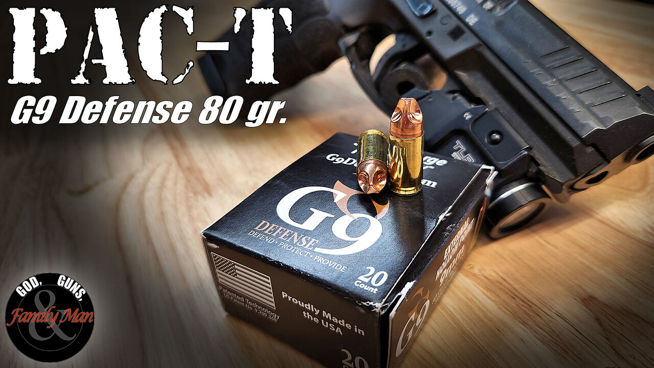 Ballistic Testing G9 Defense Ammo