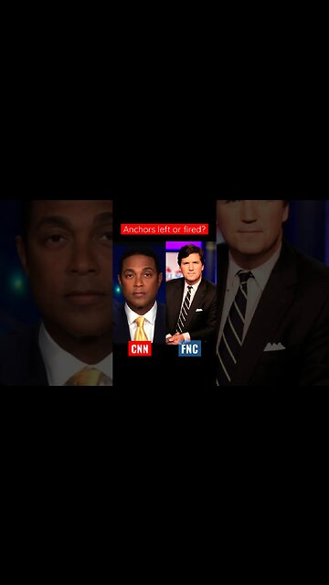 Lemon & Tucker gone. #tucker #tuckercarlson #donlemon #foxnews #cnn