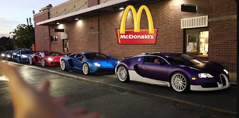 Taking my Supercar Collection to McDonalds