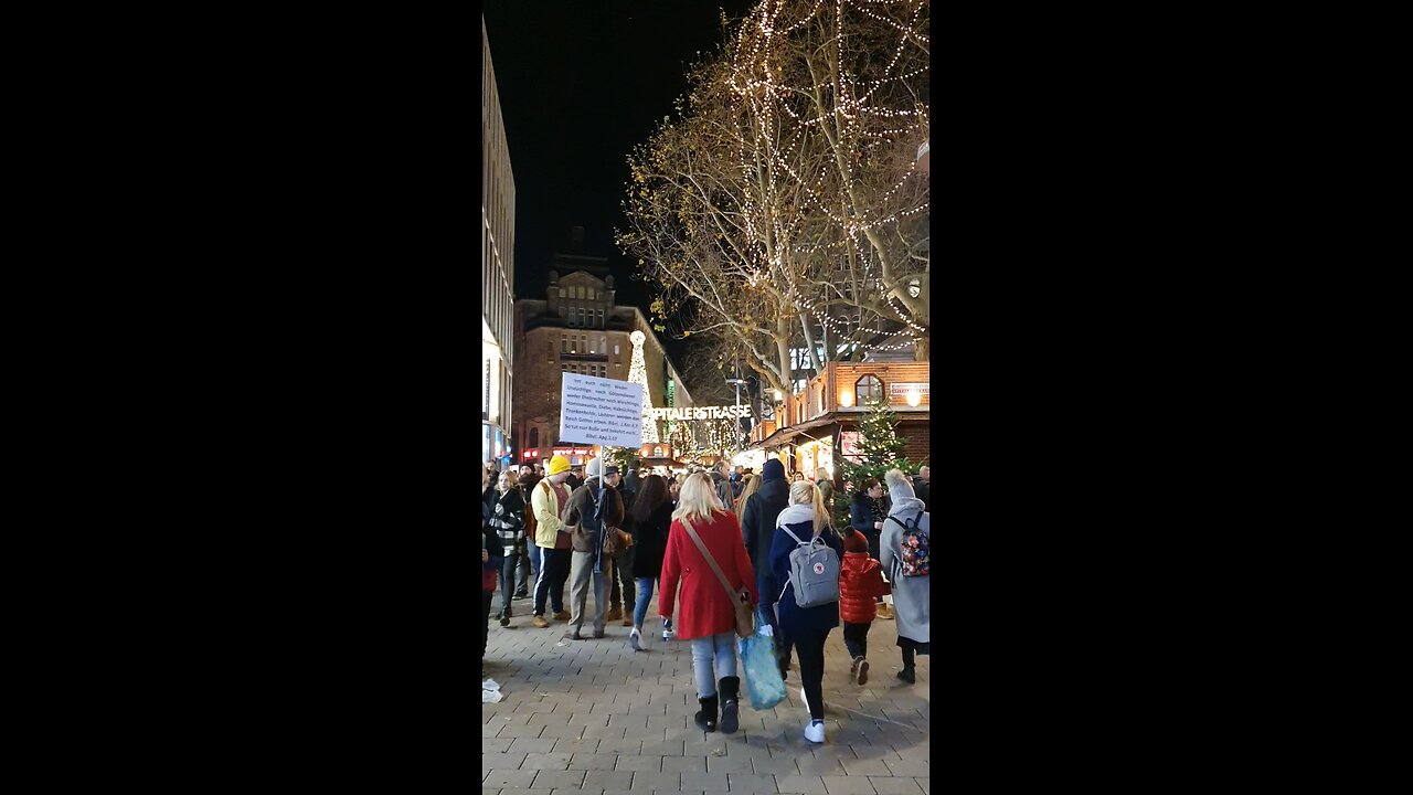 Hamburg Christmas market