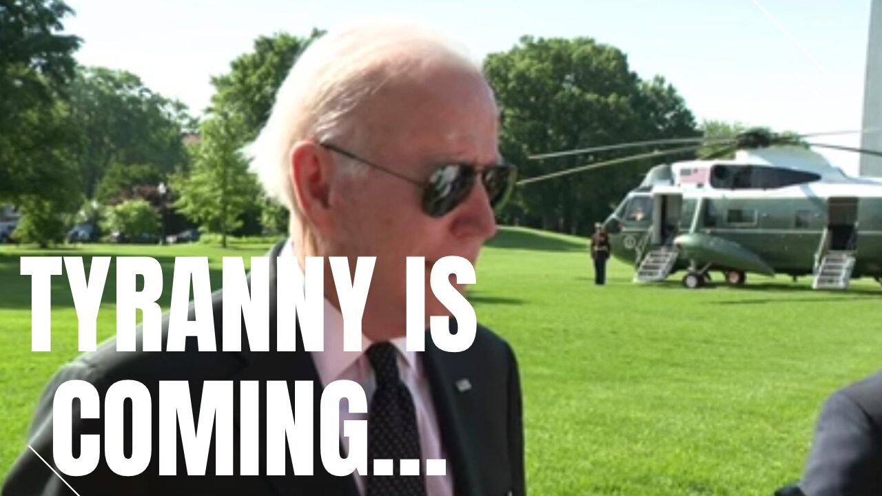 Biden is OFF His Meds AGAIN! Prepare for Tyranny