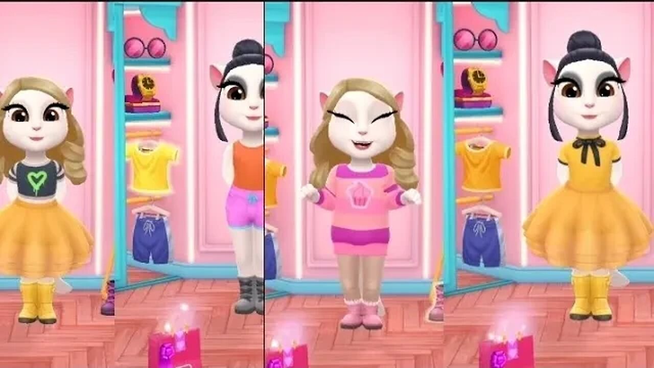 Enid & Megan Makeover #teesknot #myangela