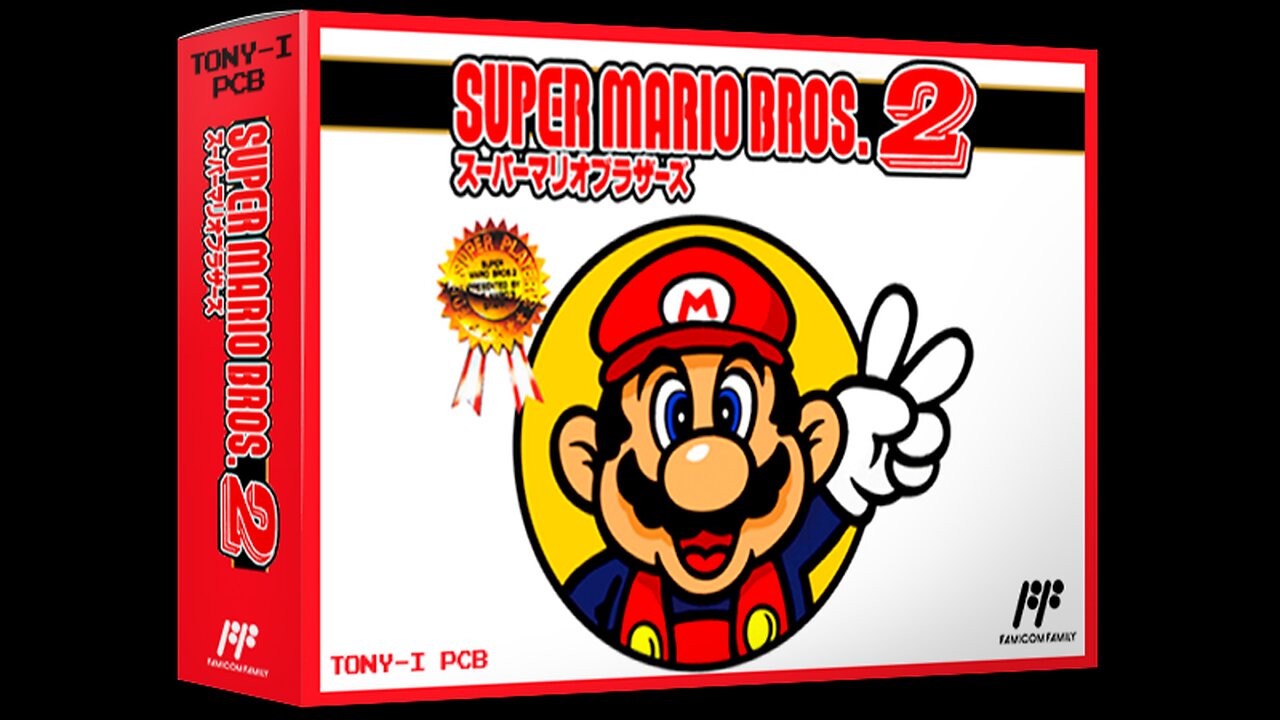 Super Mario Bros. 2 (1988, NES, SNES, Game Boy Advance, Wii, 3DS, Switch) Full Playthrough