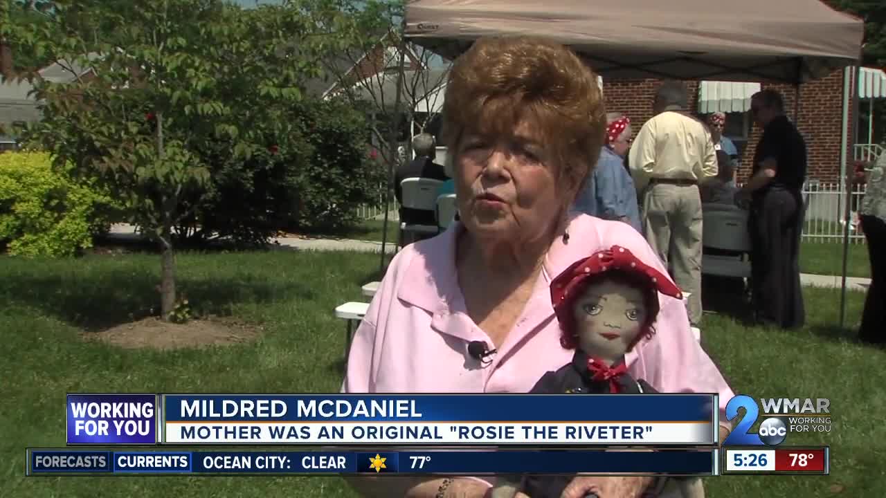 'Rosie the Riveter' inspires local rose garden