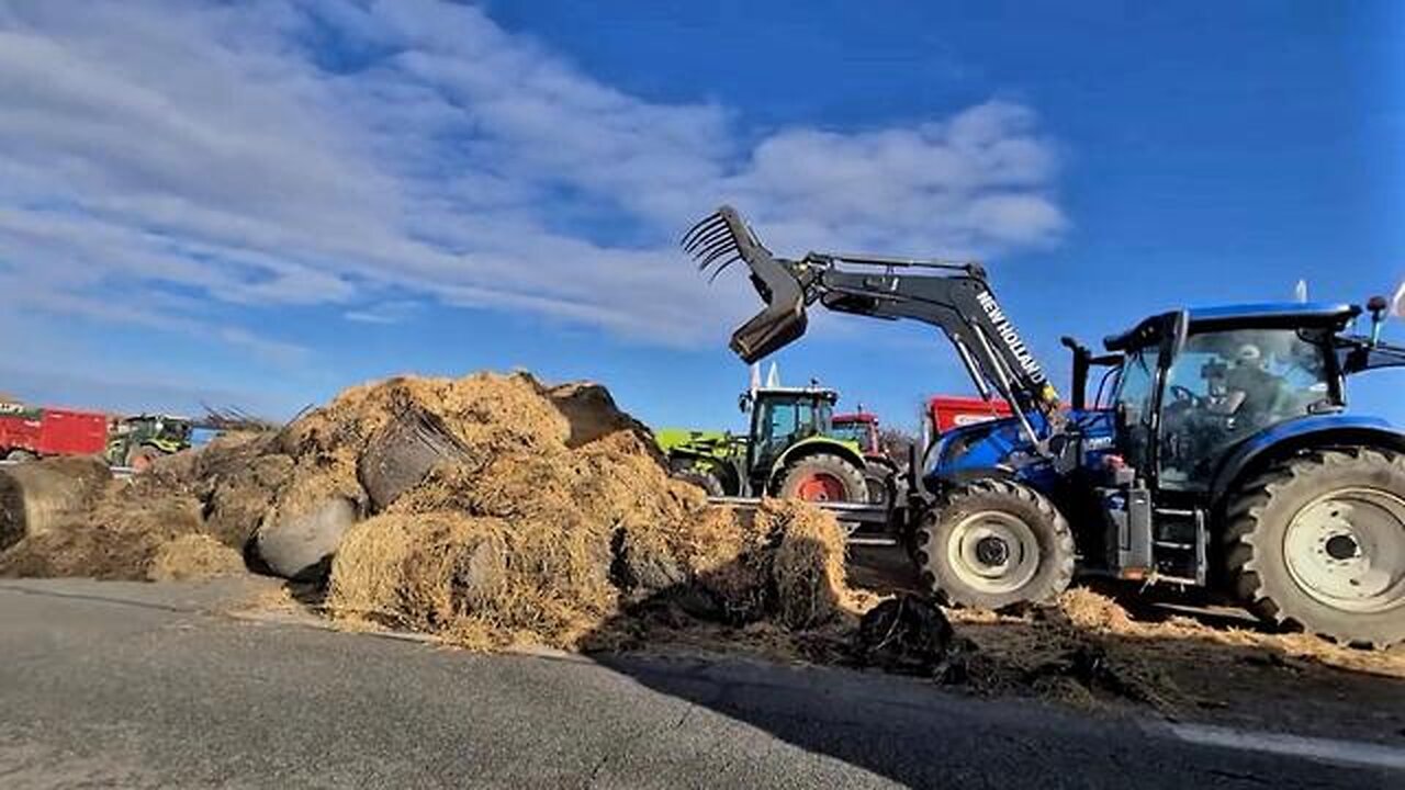 German Farmers Begin Building Projects On Highways For Free Since Farming Is NOT Profitable