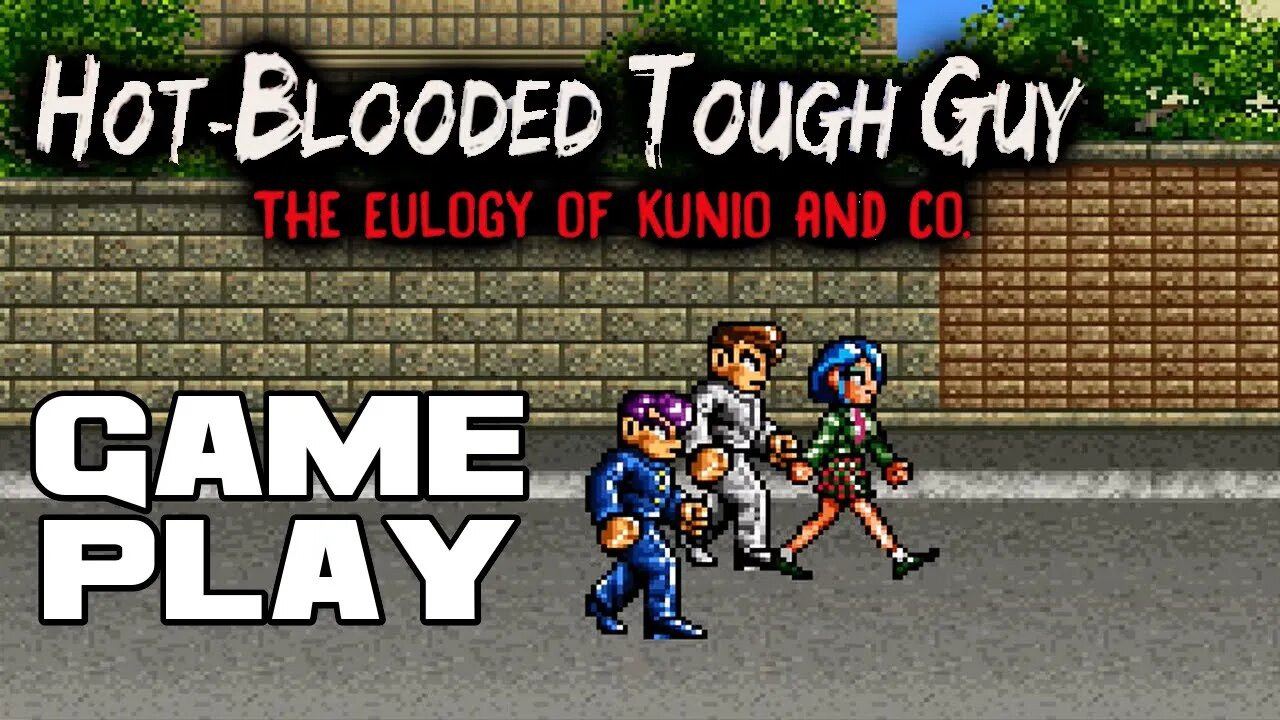 Hot-Blooded Tough Guy: The Eulogy of Kunio and Co. - Super Nintendo Gameplay 😎Benjamillion