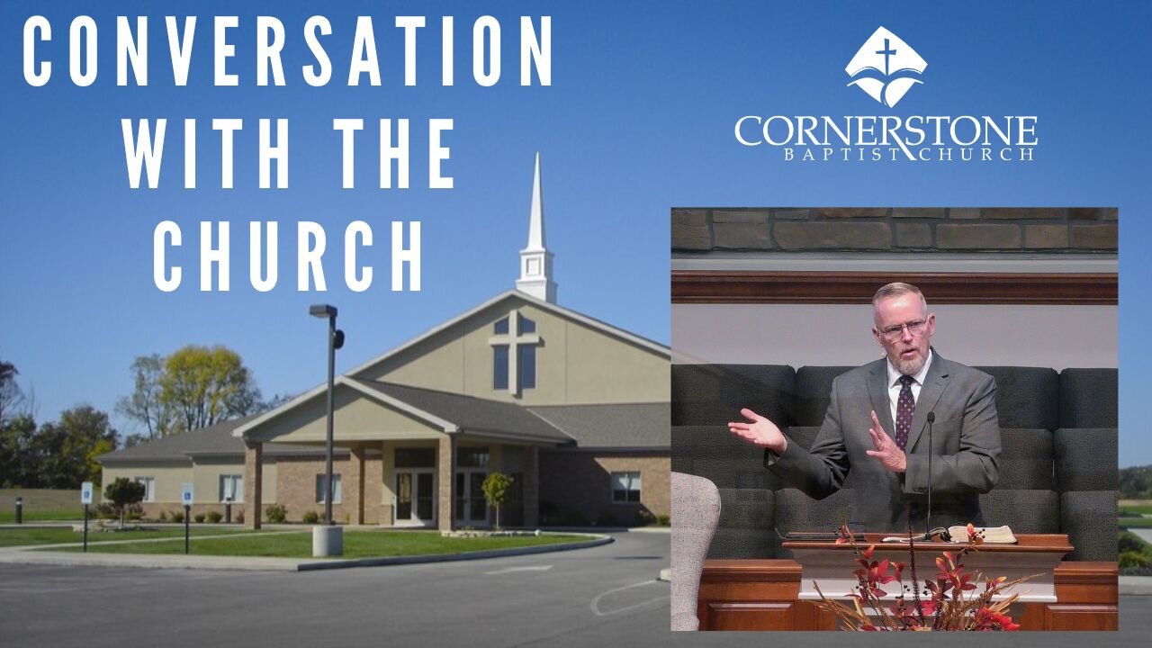 Conversation With The Church-Wed PM--Oct 2, 2024