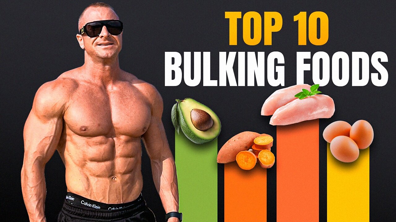 10 Best Muscle Building Foods!