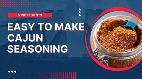 Easy To Make Cajun Seasoning