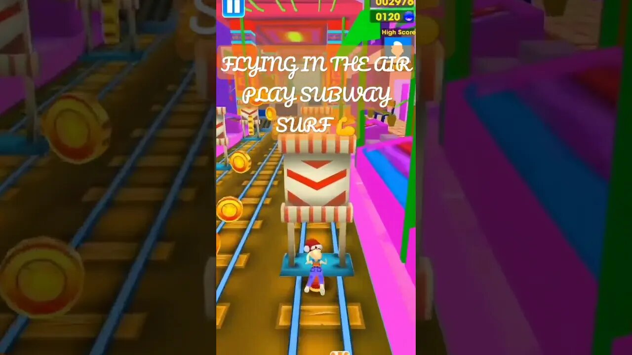 PLAY SUBWAY SURF USE SKATEBOARD