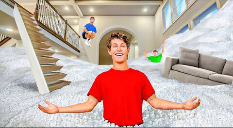 I_FILLED_MY_ENTIRE_HOUSE_WITH_PACKING_PEANUTS #Rumbel