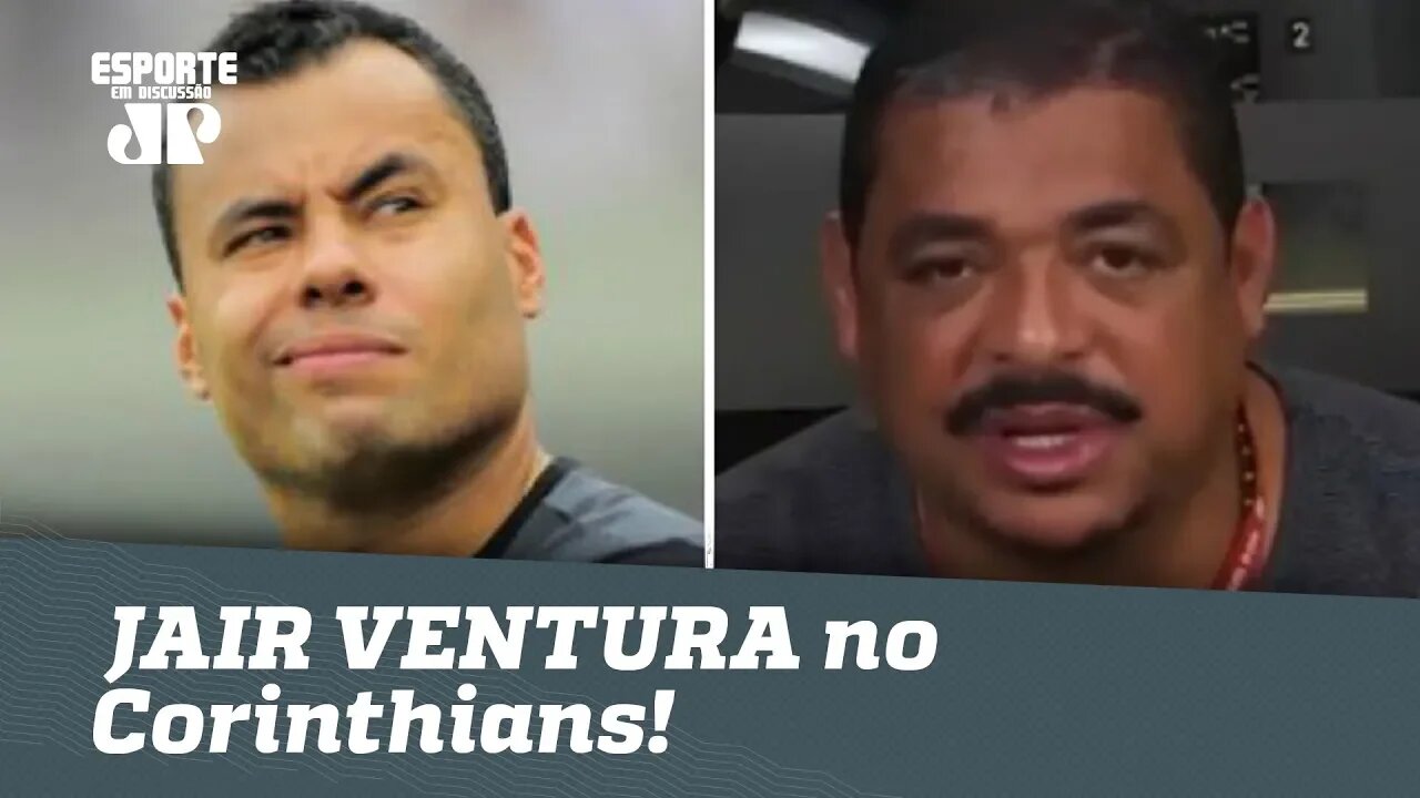 OLHA o que VAMPETA achou de JAIR VENTURA no Corinthians!