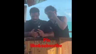 #drake catches #jackharlow licking lips at him #shorts #hiphop