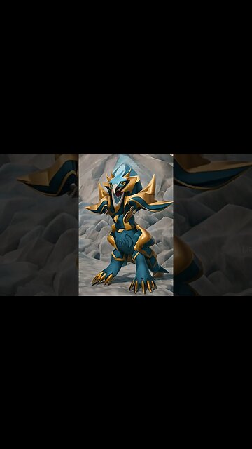 AI generated Empoleon #whosthatpokemon #pokemon