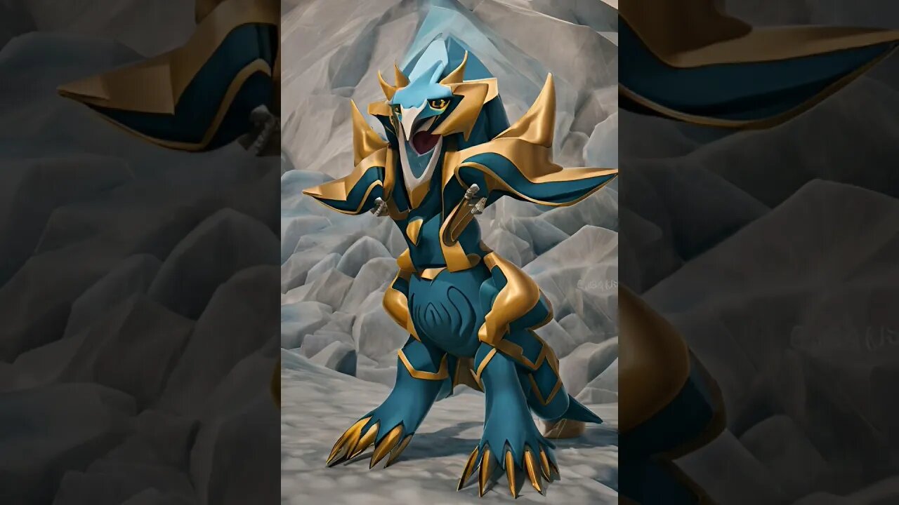 AI generated Empoleon #whosthatpokemon #pokemon