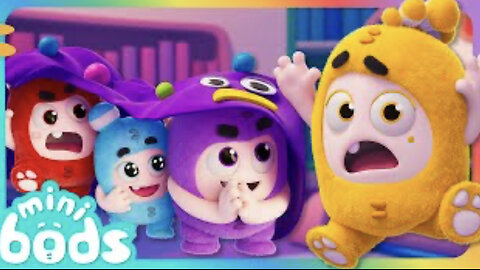 1, 2, 3, Boo! | 🌈 Minibods 🌈 | Preschool Cartoons for Toddlers