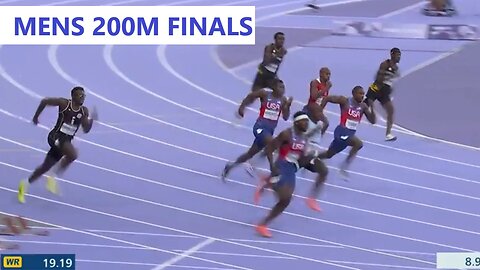 Men's 200m Finals Paris Olympics 2024