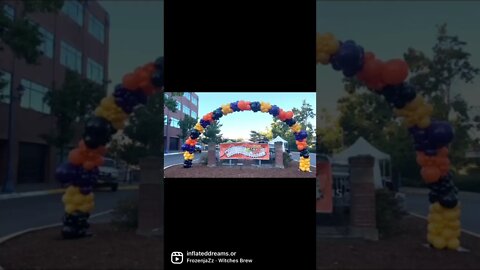 Spooky Dancing Extra Large Balloon Arch