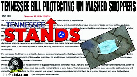 Will Tennessee Pass a Bill Preventing Businesses from Banning Non Mask Wearing Customers?