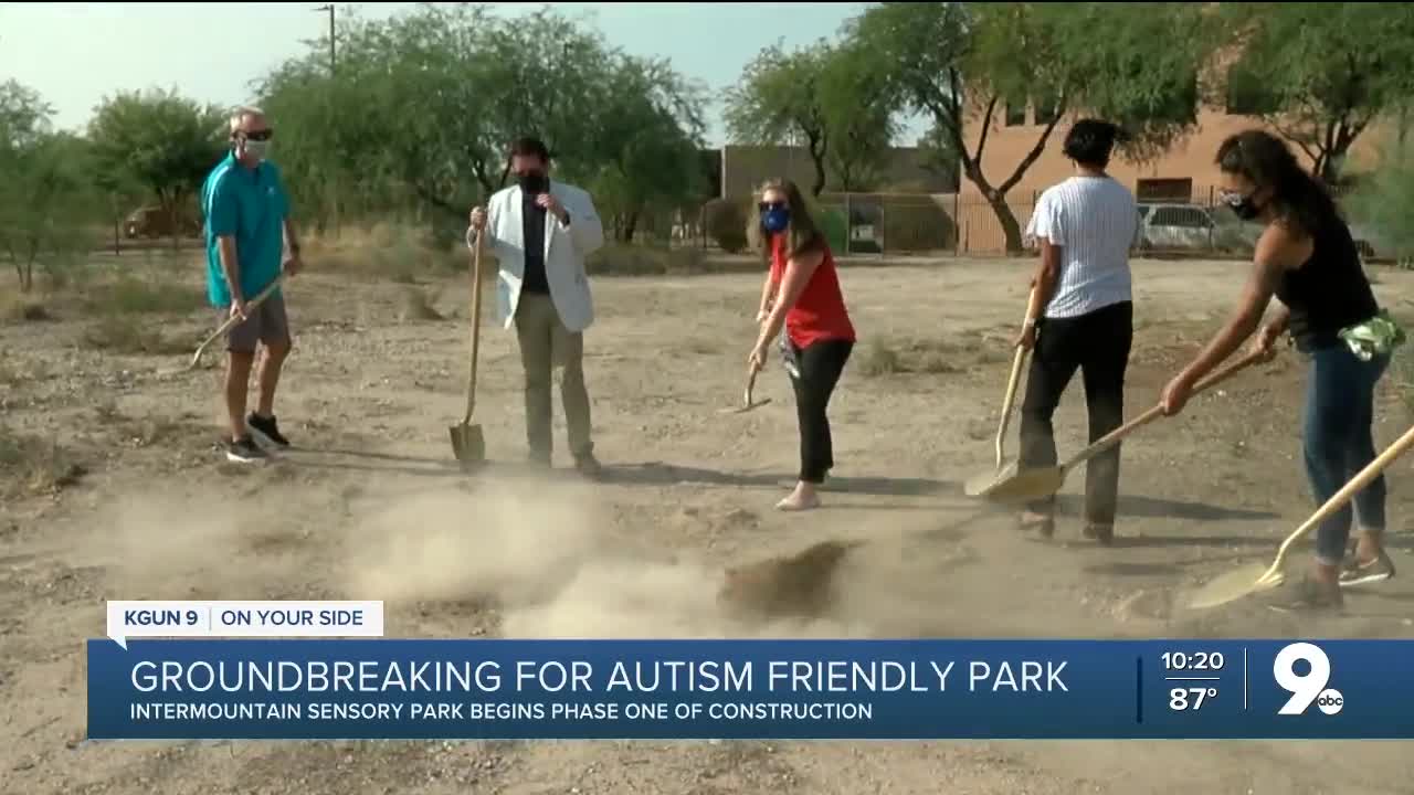 City of Tucson breaks ground on park designed for those on autism spectrum