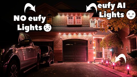 eufy NEW Smart Lights + AI Technology = SAFETY At Night!💡✨🏠