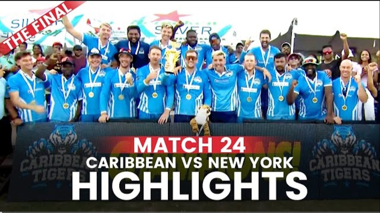 Caribbean Tigers vs New York Strikers | Match 24 | The Final | MAX60