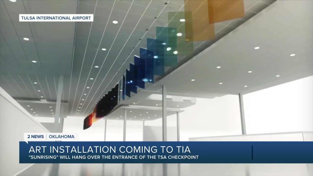 Art installation coming to Tulsa International Airport