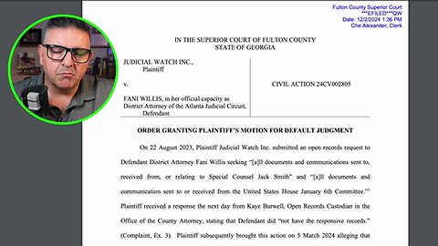 BAD NEWS for democrat Fani Willis! GA Judge ORDERS Jack Smith & J6 Committee Comms Public Release