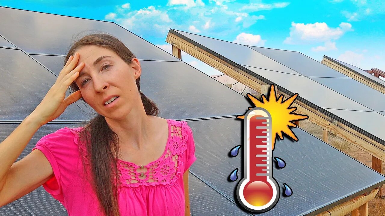 Scorching Desert Heatwave Threatens to SHUT DOWN Our Off-Grid Solar