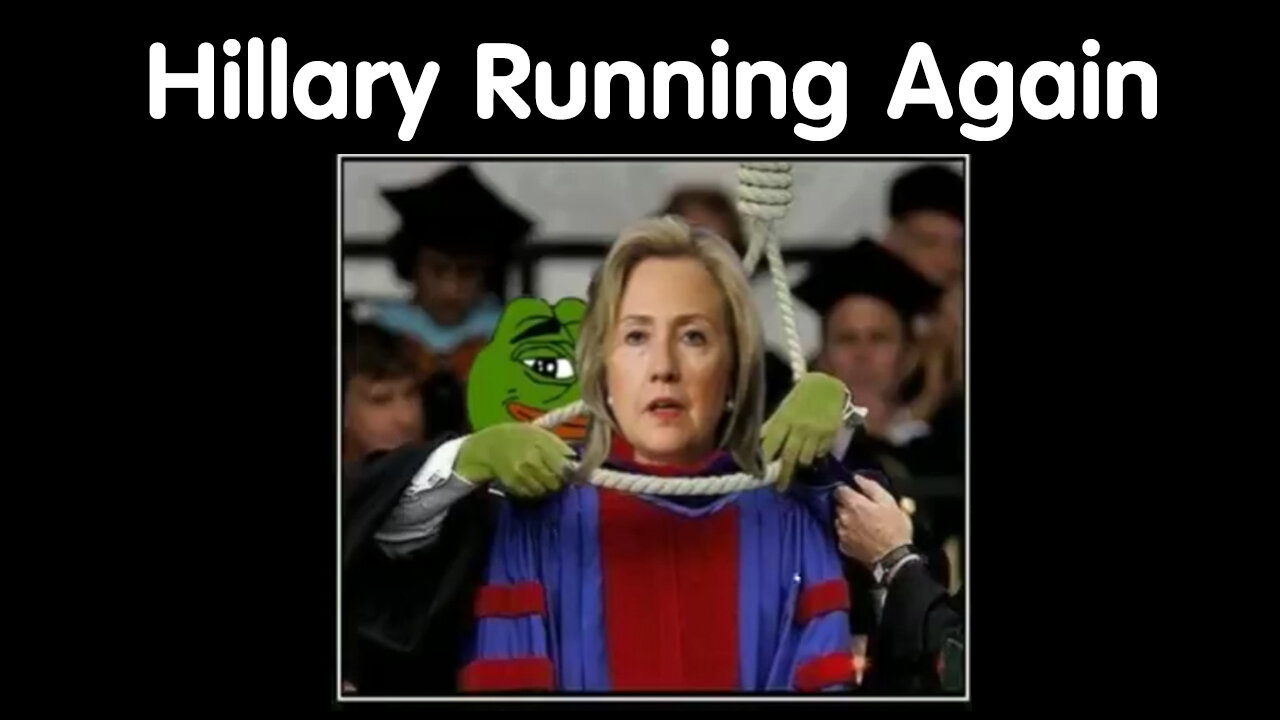 Hillary Running Again "Week in Review" > We Already Won