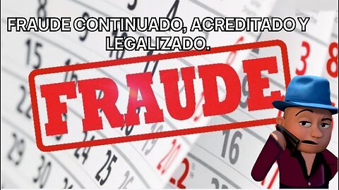 29JUL2024 | PLOMO PAREJO | FRAUDE CONTINUADO, ACREDITADO Y LEGALIZADO [GOCHO.OFICIAL]