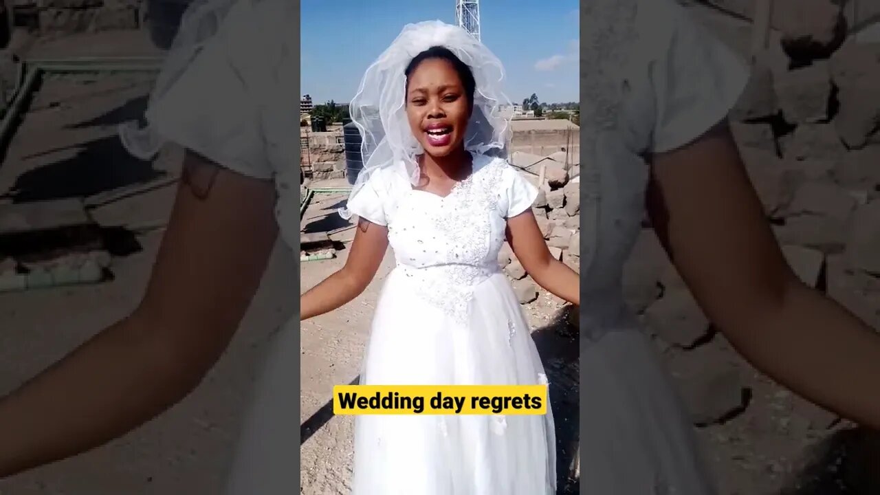 Wedding day Regrets #shorts
