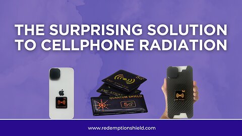 Redemption Shield’s Stickers are the SURPRISING Solution to Cellphone Radiation!