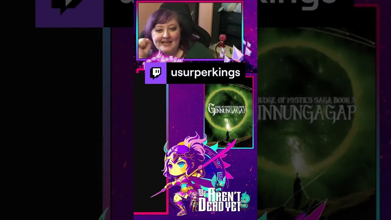 coffee break | usurperkings cyberpunk + mythpunk author Sapha Burnell on #Twitch