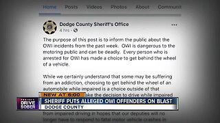 Reactions divided over sheriff's office posting OWI arrests