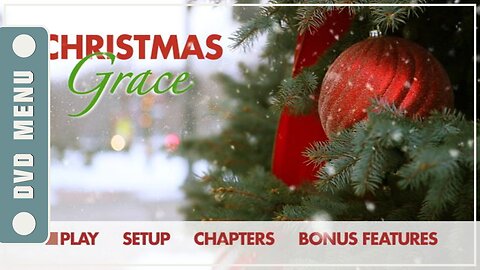 Christmas Grace - DVD Menu