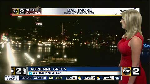 Maryland's Most Accurate Forecast - Showers to Return