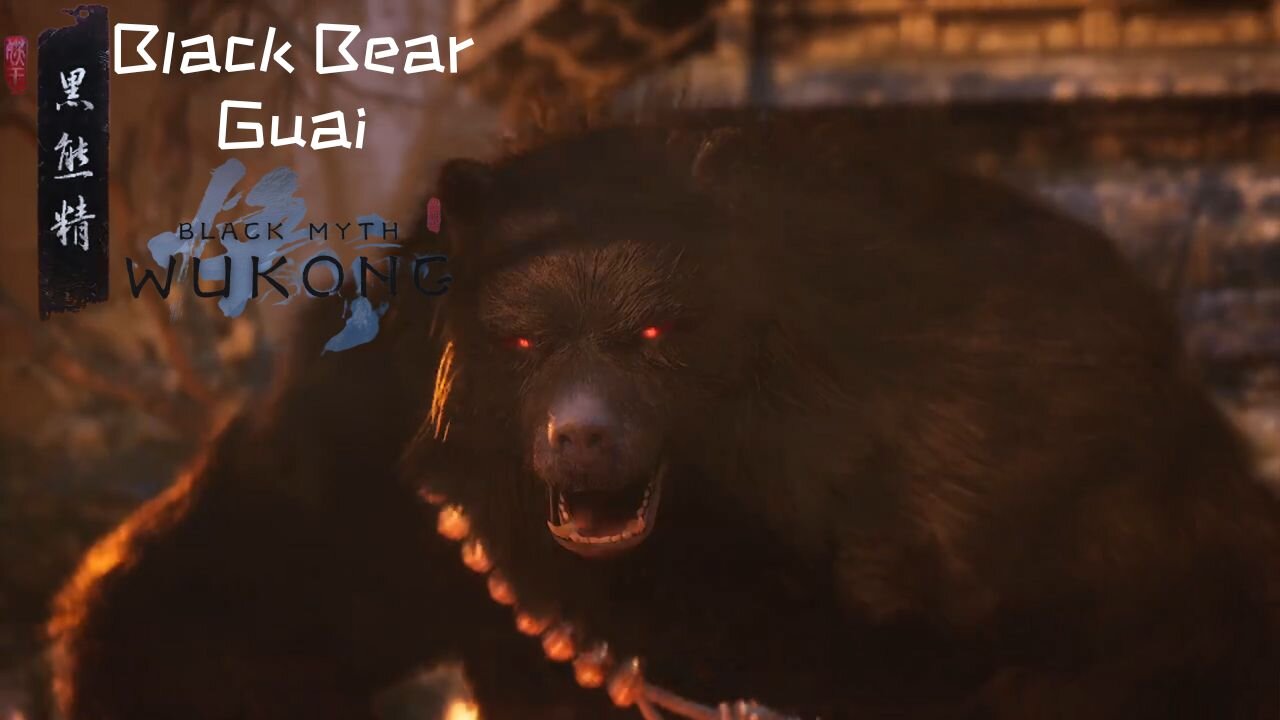 BLACK MYTH: WUKONG (BLACK BEAR GUAI)