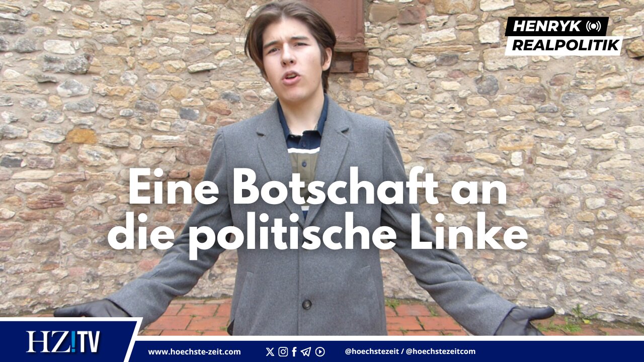 Eine Botschaft an die politische Linke | Henryk Realpolitik