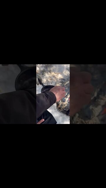 Campfire Lunch While Snowmobiling - You Won't Believe How Delicious It Was