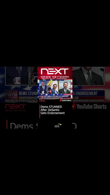 Dems STUNNED After DeSantis Gets Endorsement #shorts