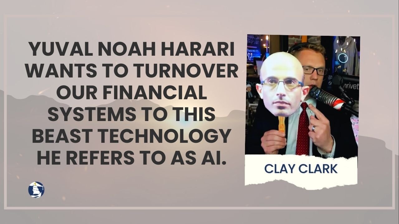 Yuval Noah Harari wants to turnover our financial systems to the beast technology he refers to as AI