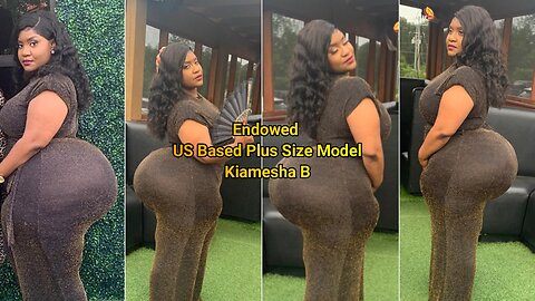 Endowed US Based Plus Size Model KiameshaB