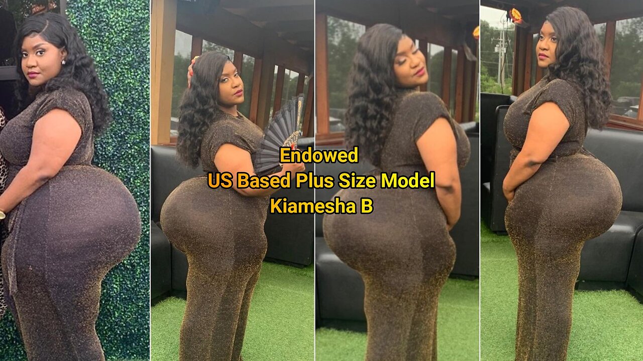 Endowed US Based Plus Size Model KiameshaB