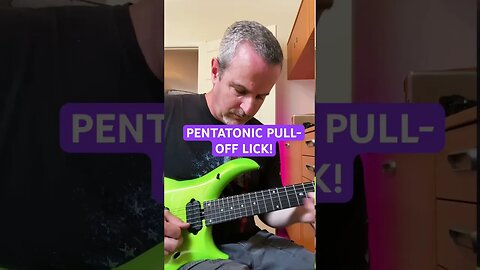 Easy to learn PENTATONIC PULL-OFFS! 🔥🔥🔥