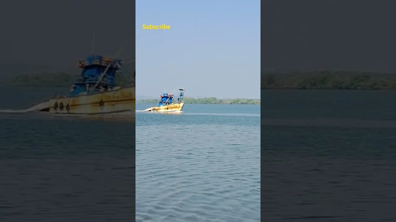 #viral #youtubeshorts #shortvideo #naturephotography #goa #nature #shorts #trawler #fishing #boat