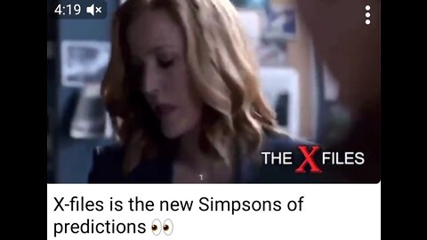 X FILES TELLING EVERYONE WHATS REALLY HAPPENING